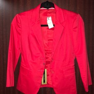 Express Cotton Sateen Blazer NWT